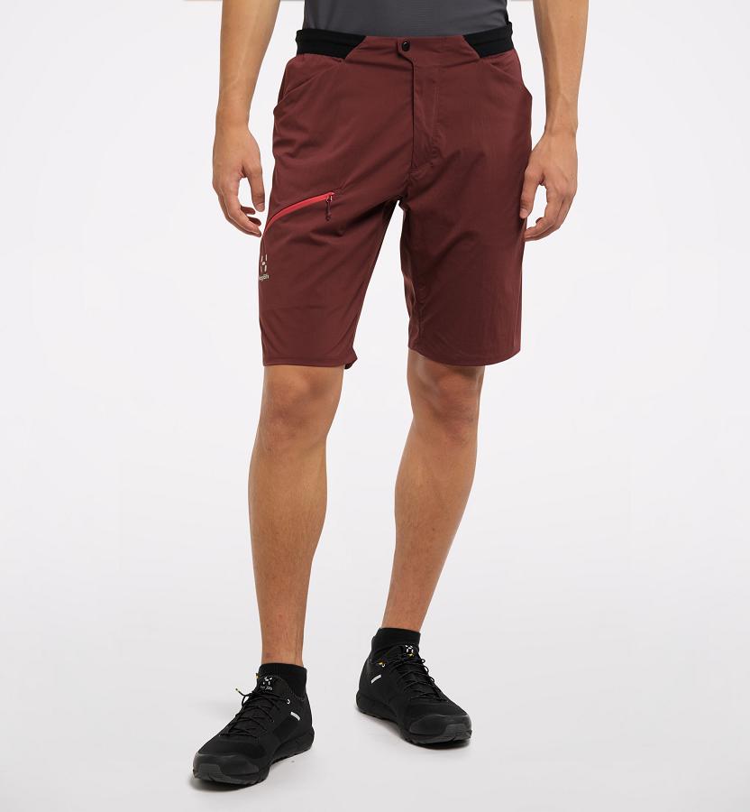 Haglöfs L.I.M Fuse Shorts Red For Mens OEJXP5734 Australia